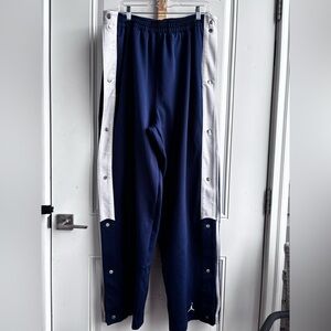 Jordan Navy and White Snap Joggers